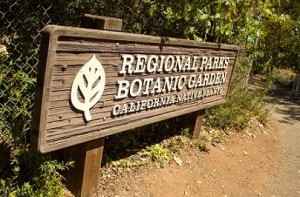 Sign at Regional Botanic Garden