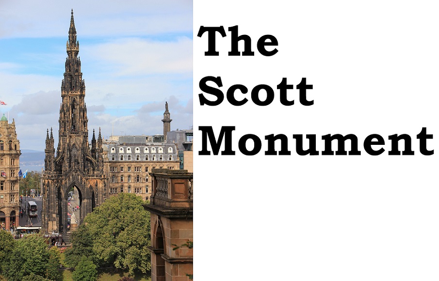 Video: The Scott Monument with Panoramic View of Edinburgh