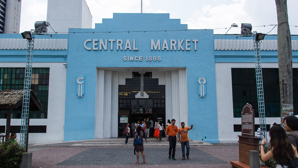 Video: The Central Market in Kuala Lumpur Malaysia