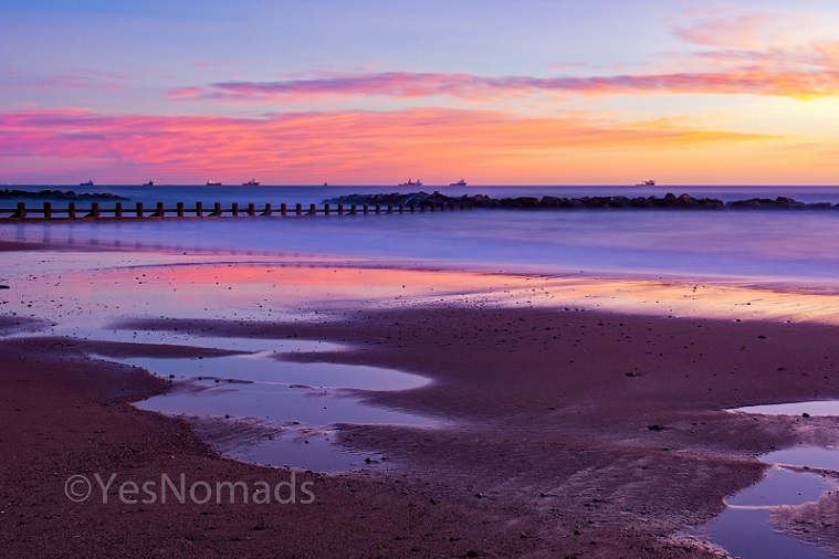 Photo of the week – Sunrise at Aberdeen Beach in Scotland