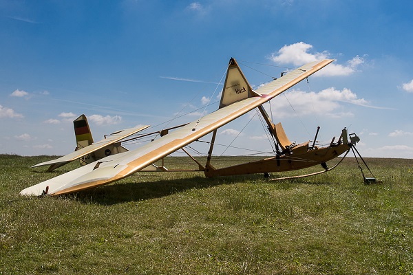 Video: Start practice Vintage Glider SG38 at Wasserkuppe near Fulda