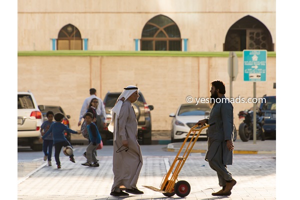 Photo Of The Week – Lively Street in Abu Dhabi