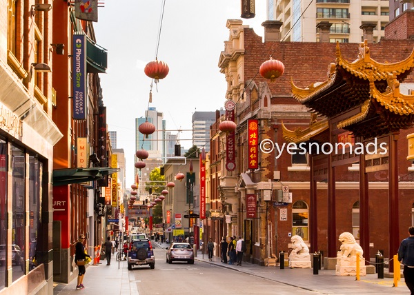 Chinatown in Melbourne