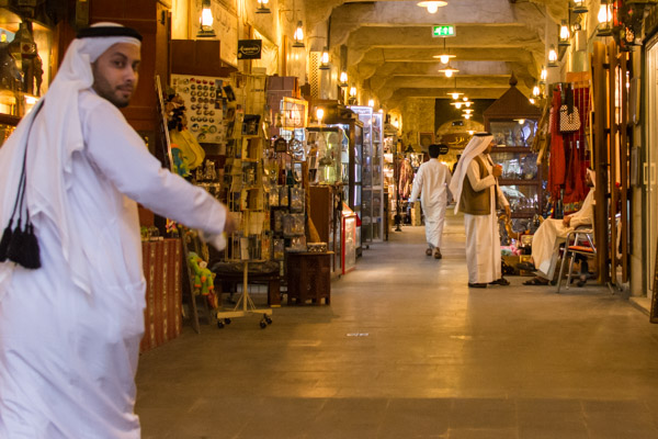 Video: Visit of the market Souq Waqif in Doha