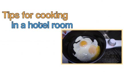 Tips for cooking in a hotel room and review of Dezin hot pot