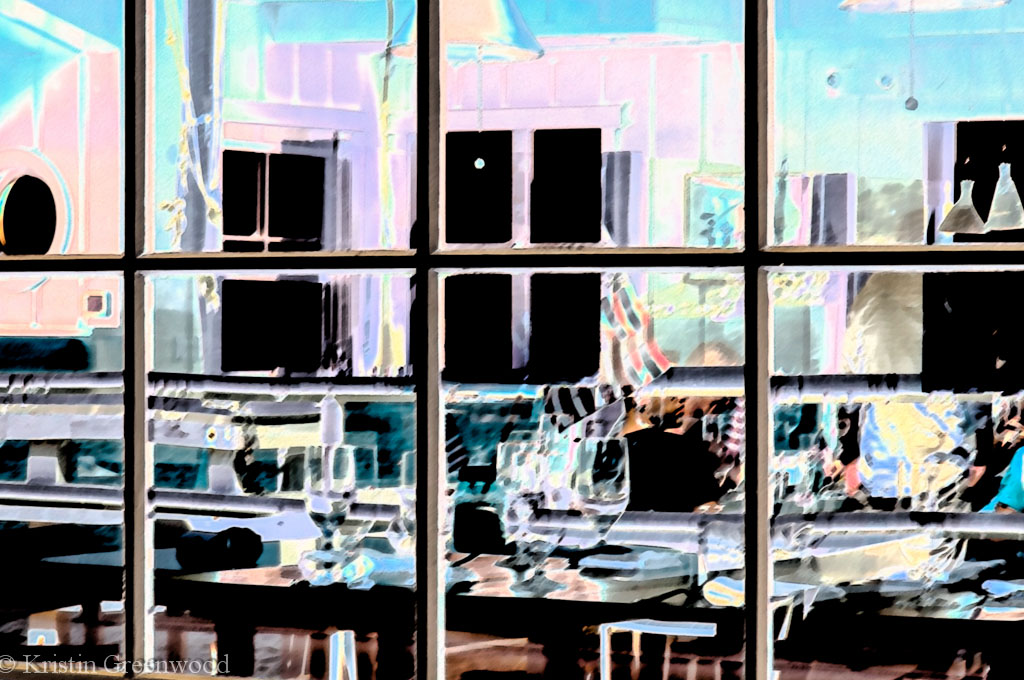 Photo Of The Week – Dinner Reflection taken in Malibu in California