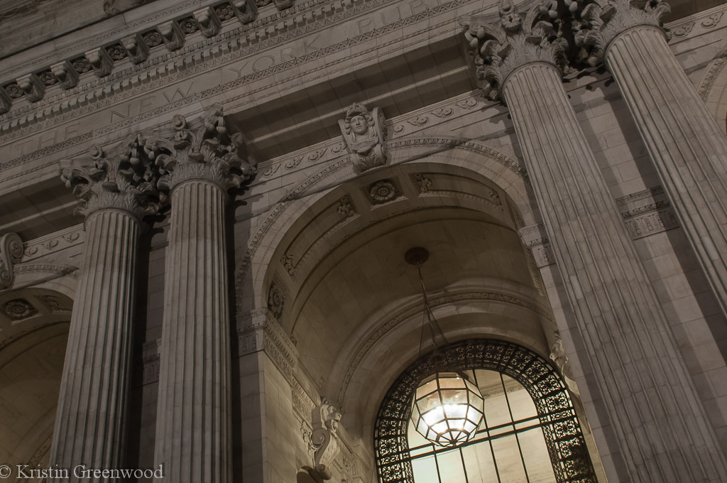 Photo Of The Week – The New York Public Library at Night New York City USA