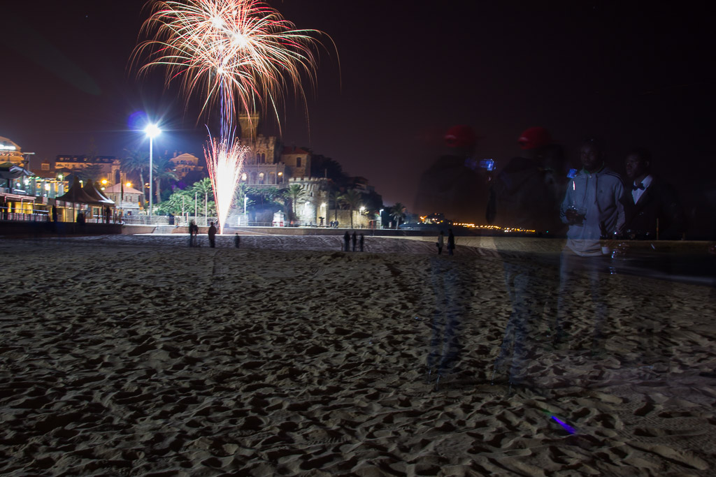 Photo Of The Week – Happy New Year 2015 at the beach in Estoril in Portugal